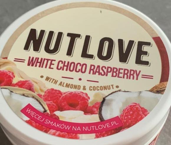 Zdjęcia - Nutlove white choco raspberry