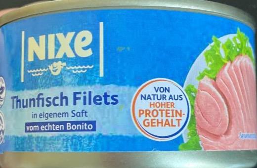 Zdjęcia - Thunfisch Filets Nixe in eigenem Saft Lidl