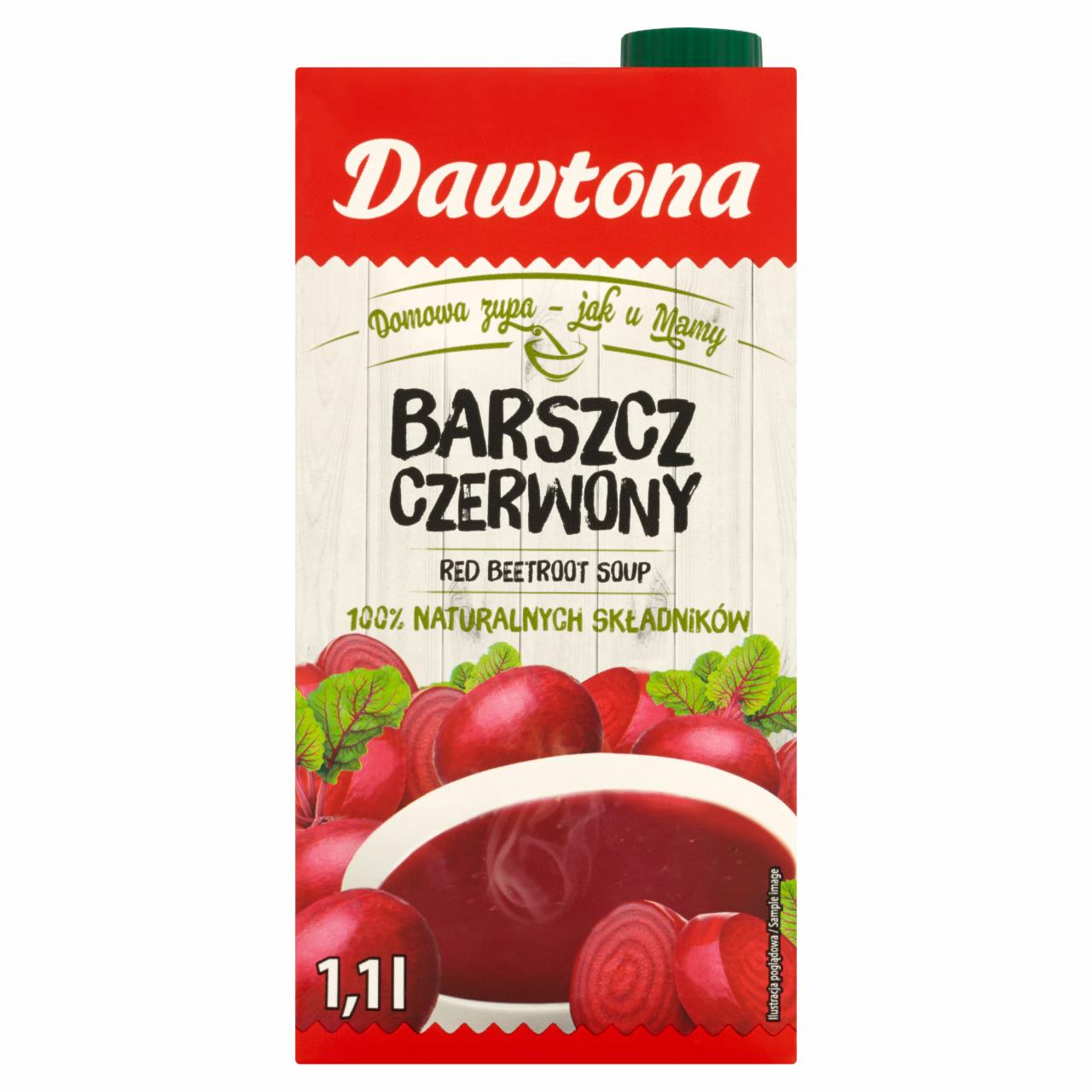 Zdjęcia - Dawtona Barszcz czerwony 1,1 l