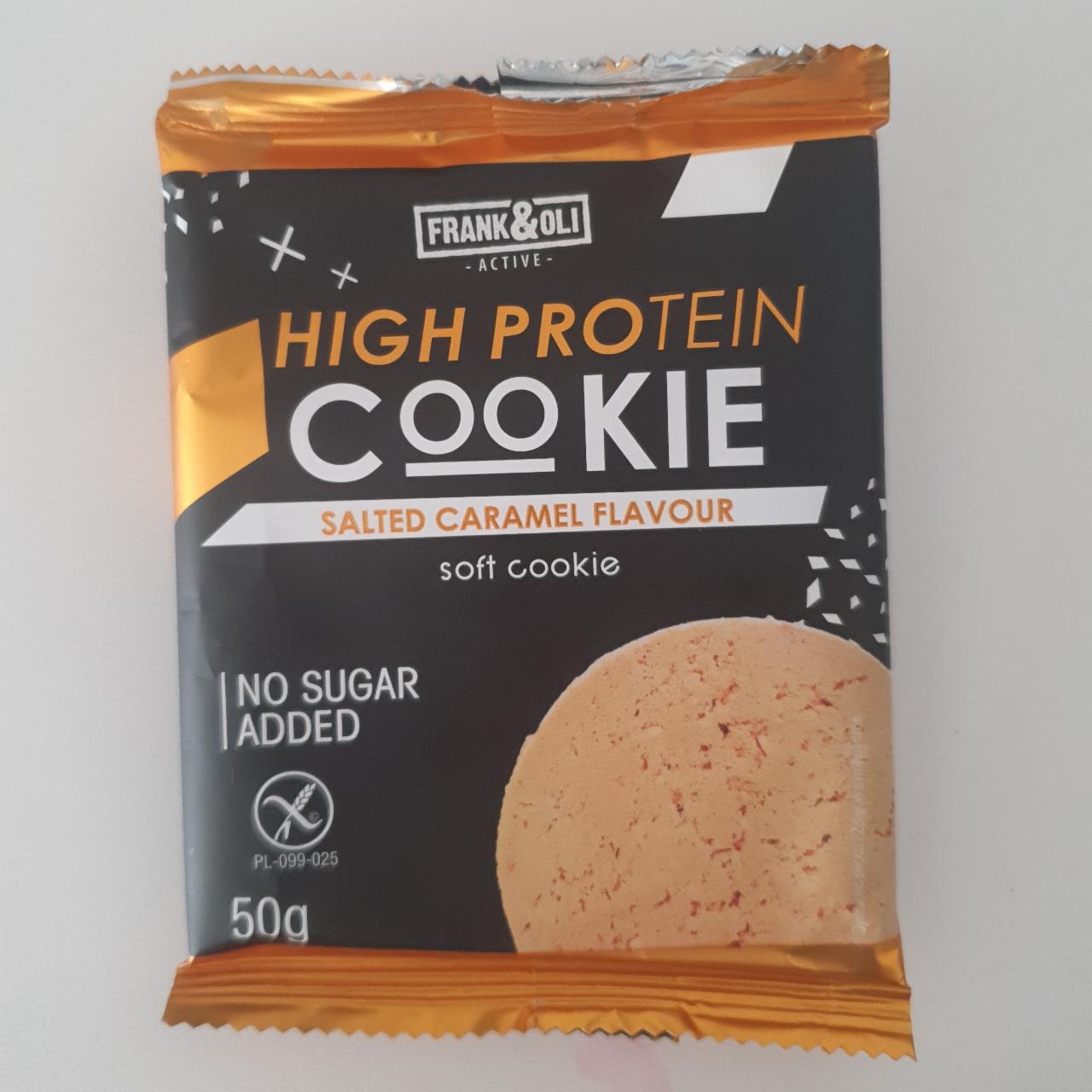 Zdjęcia - High protein cookie salted caramel Frank&Oli