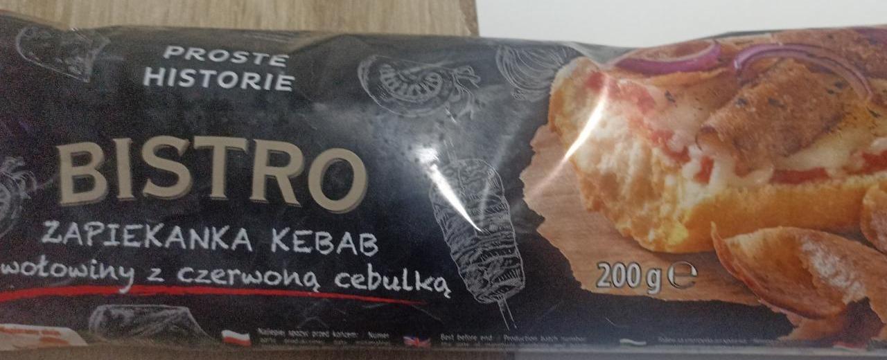 Zdjęcia - Bistro Zapiekanka kebab z wołowiny z czerwoną cebulką Proste Historie