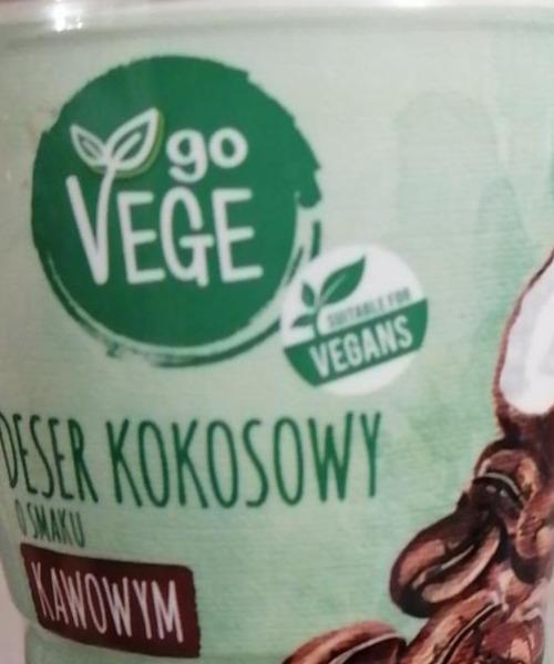 Zdjęcia - goVege Deser kokosowy o smaku kawowym