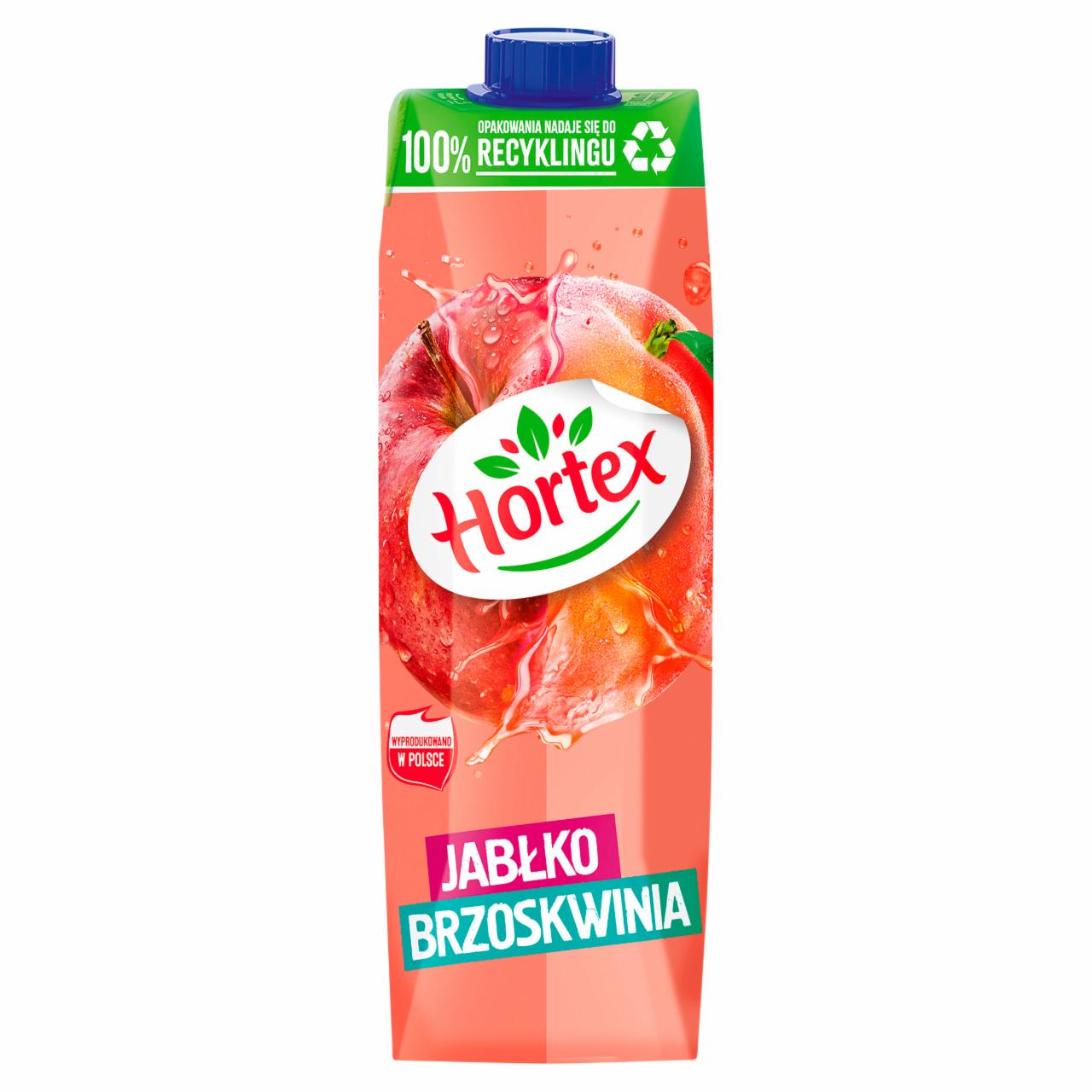 Zdjęcia - Hortex Napój jabłko brzoskwinia 1 l