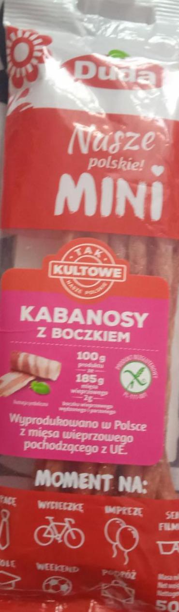 Zdjęcia - Duda Kabanosy swojski boczek 95 g