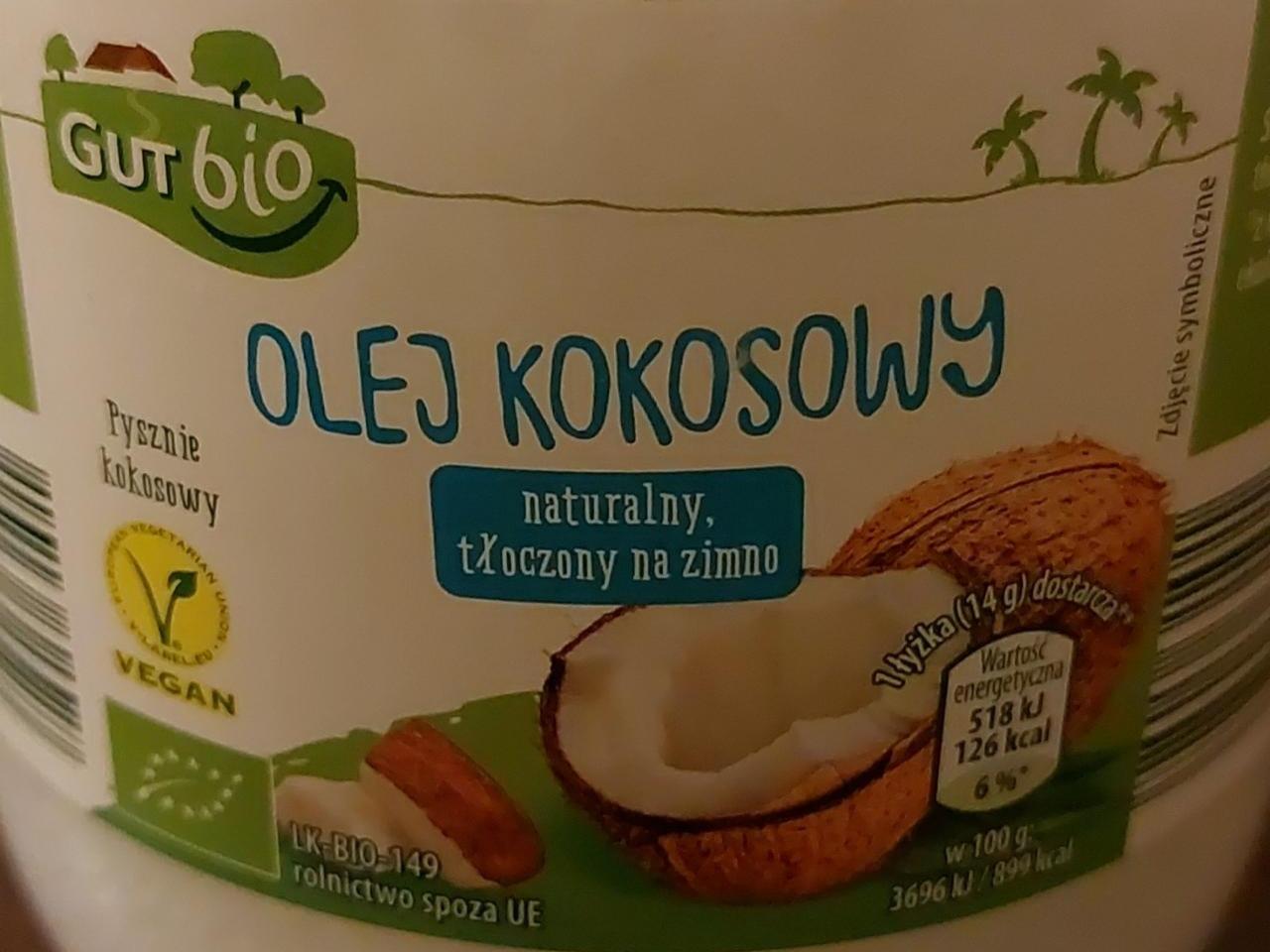 Zdjęcia - Olej kokosowy Gut bio