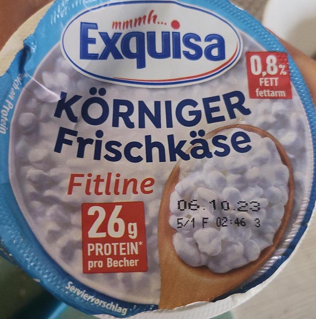 Zdjęcia - Körniger Frischkäse Fitline 26g Exquisa