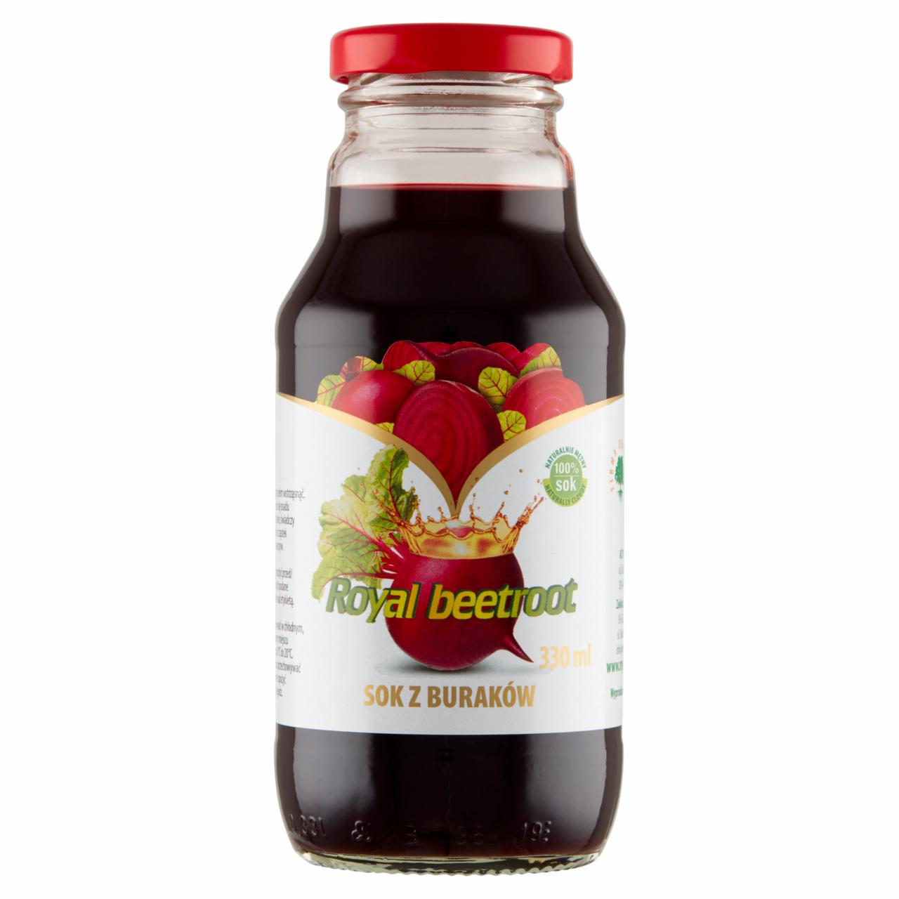 Zdjęcia - Royal beetroot Sok z buraków 330 ml