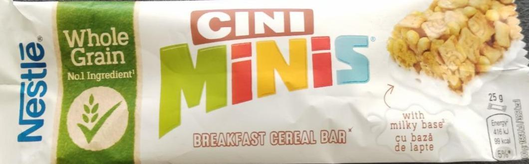 Zdjęcia - Cini Minis Batonik zbożowy Nestlé