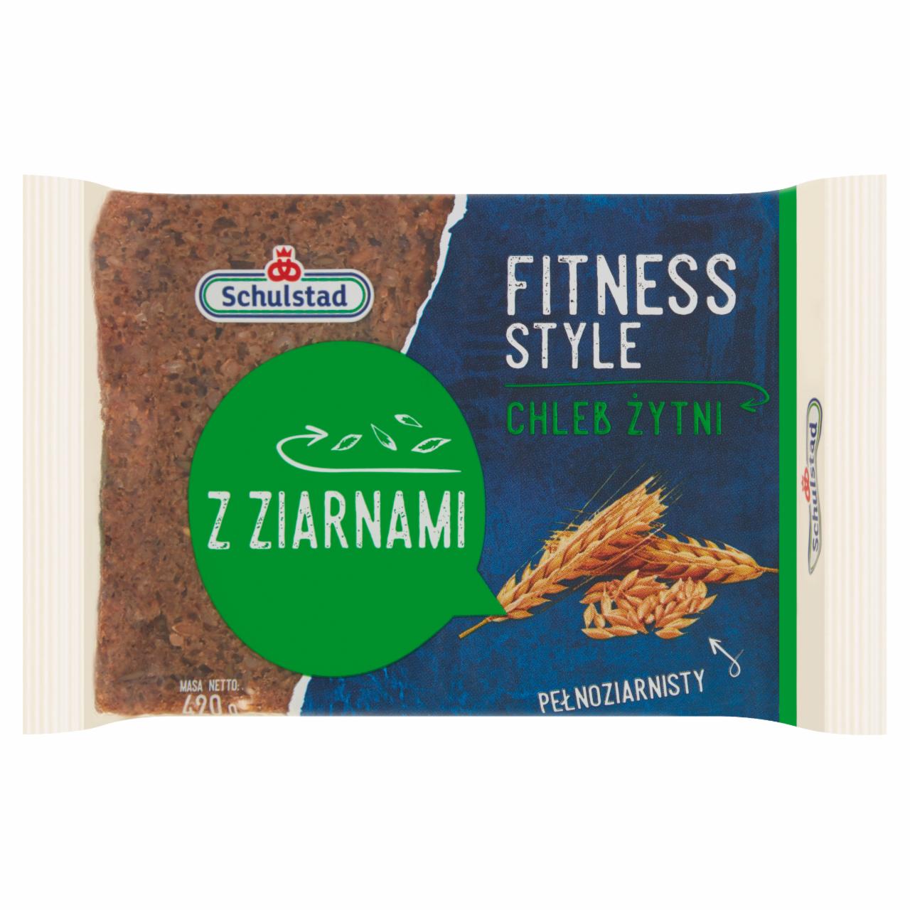 Zdjęcia - Schulstad Fitness Style Chleb żytni z ziarnami 420 g