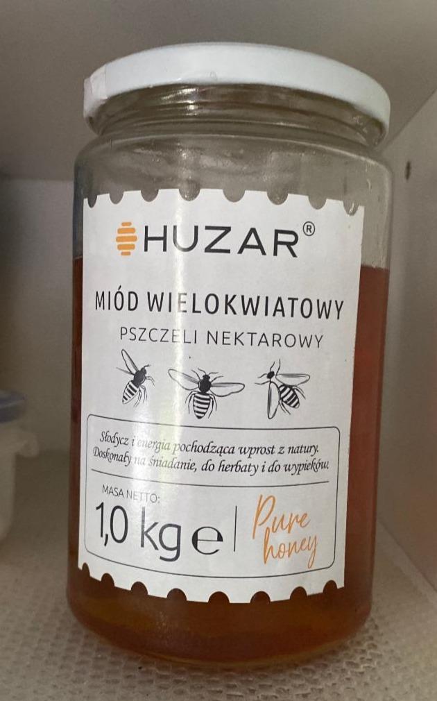 Zdjęcia - Miód wielokwiatowy nektarowy Huzar