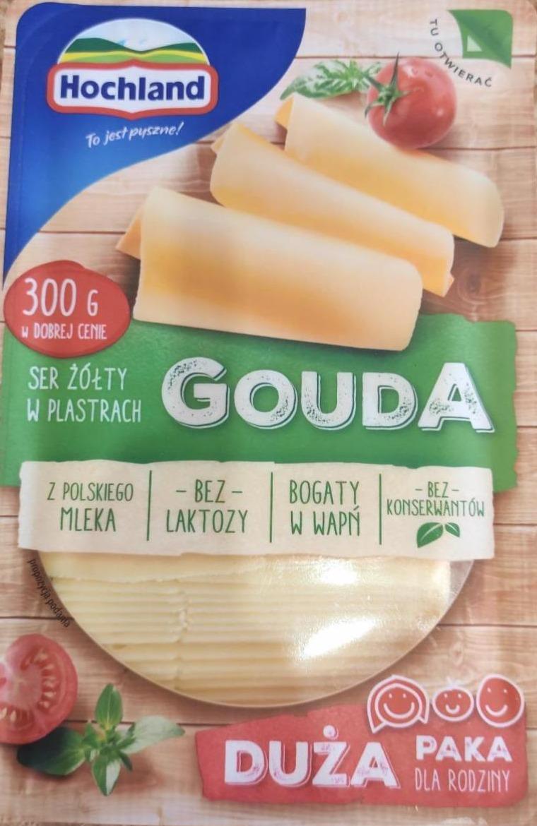 Zdjęcia - Hochland Ser żółty w plastrach gouda 300 g