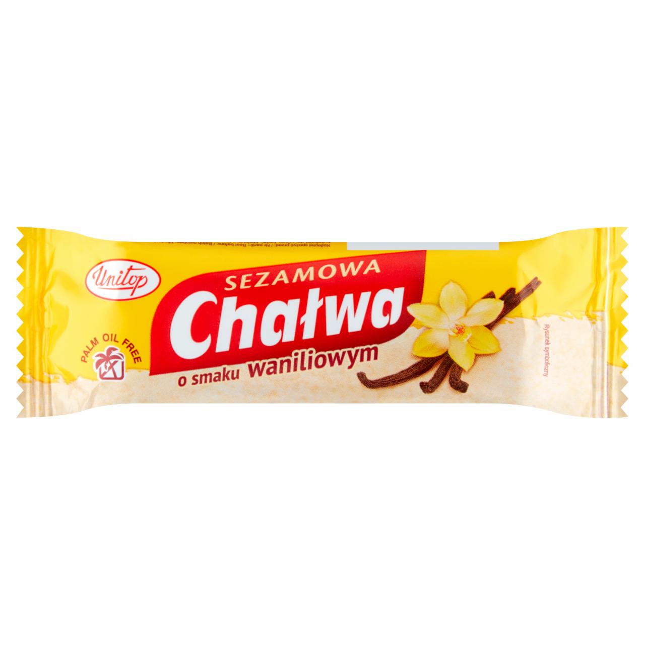 Zdjęcia - Unitop Chałwa sezamowa o smaku waniliowym 65 g