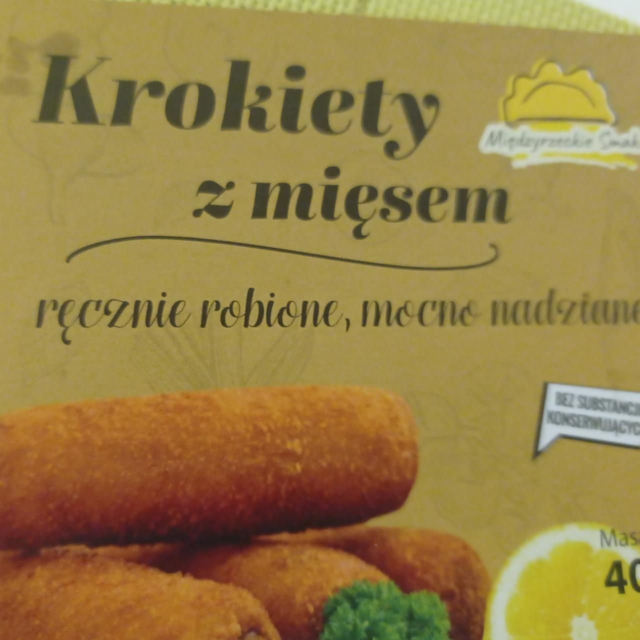 Zdjęcia - krokiety z mięsem Międzyrzeckie smaki