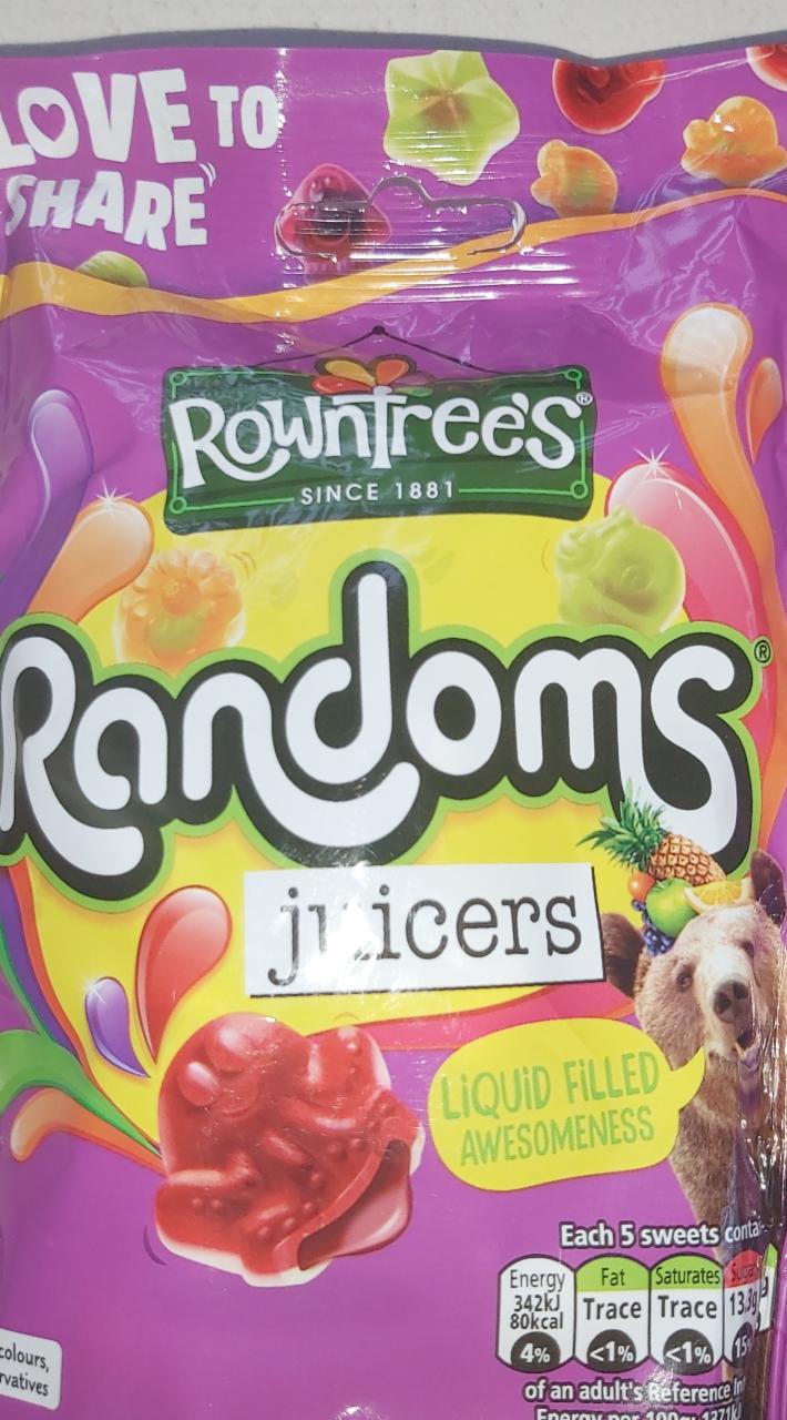 Zdjęcia - Randoms juicers Rowntrees