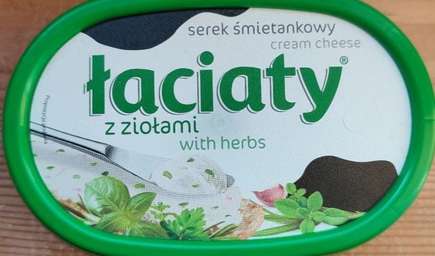 Zdjęcia - Z ziołami serek śmietankowy Łaciaty