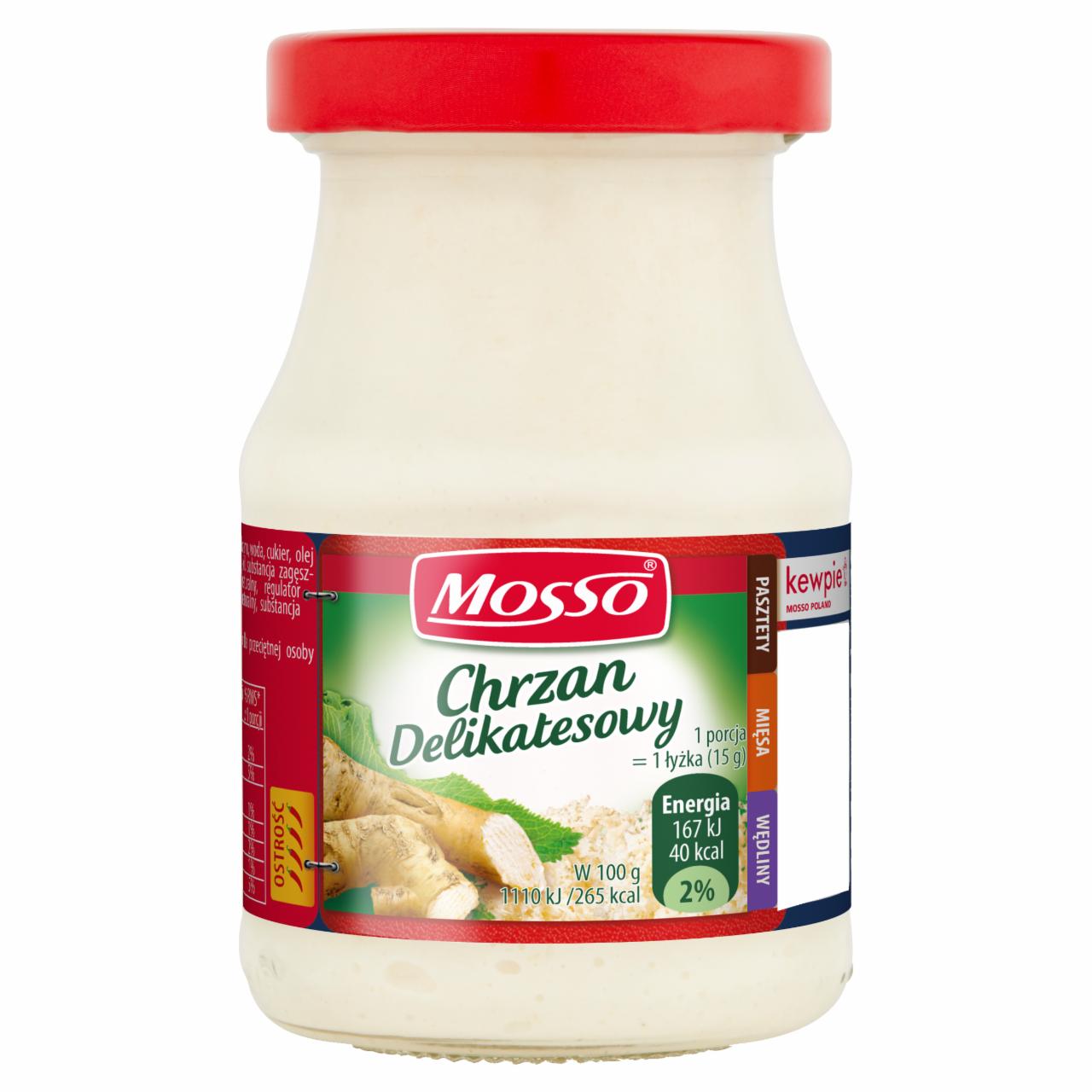 Zdjęcia - Mosso Chrzan delikatesowy 170 g