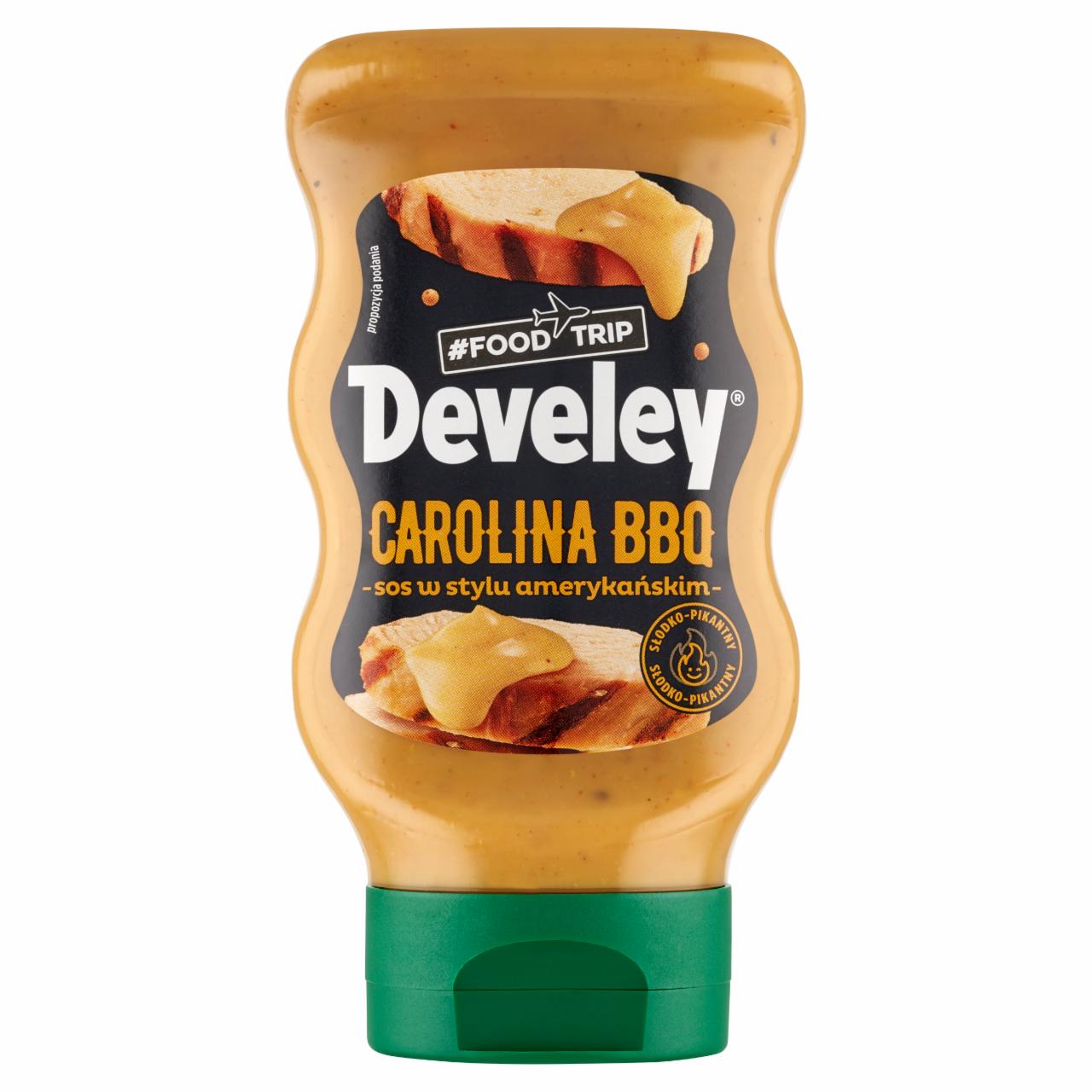 Zdjęcia - Develey Food Trip Sos w stylu amerykańskim Carolina BBQ 300 ml