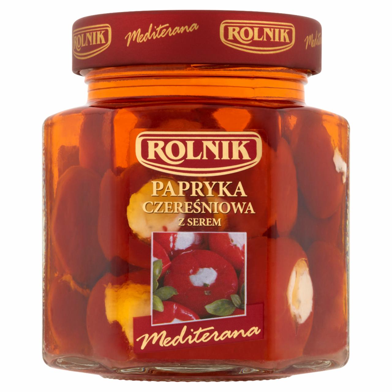 Zdjęcia - Rolnik Mediterana Papryka czereśniowa z serem 280 g