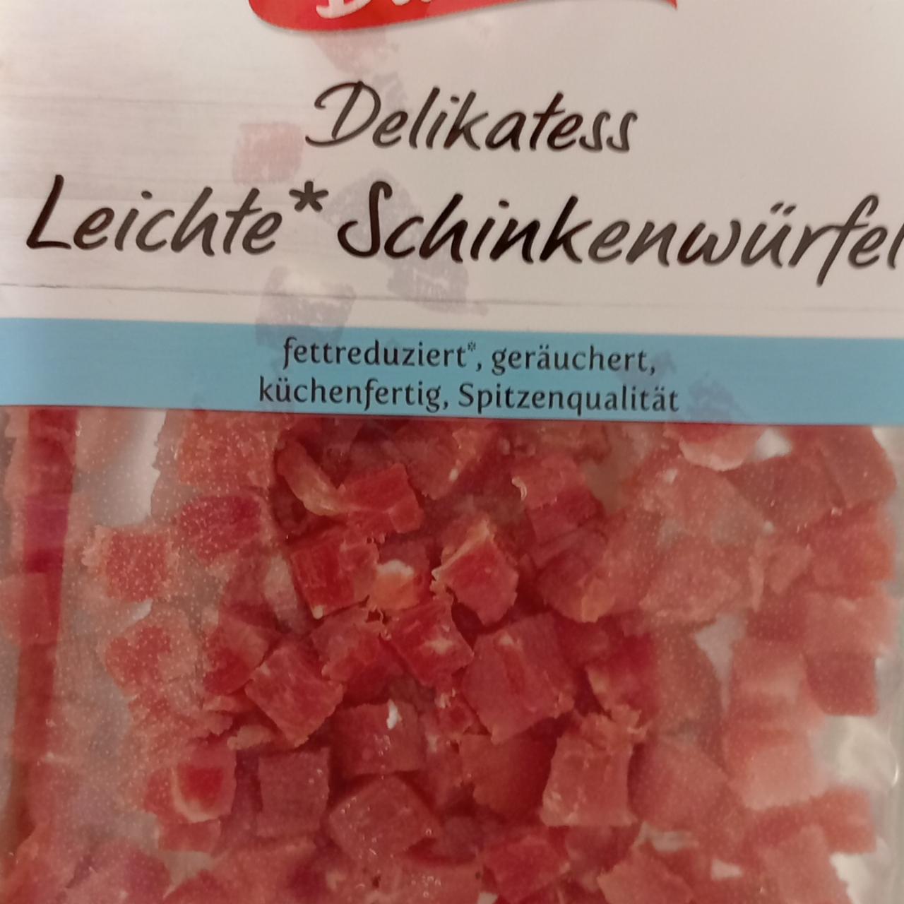 Zdjęcia - Delikatess Leichte Schinkenwürfel Dulano