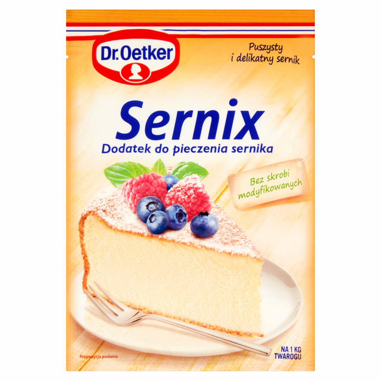 Zdjęcia - Dr. Oetker Sernix Dodatek do pieczenia sernika 60 g