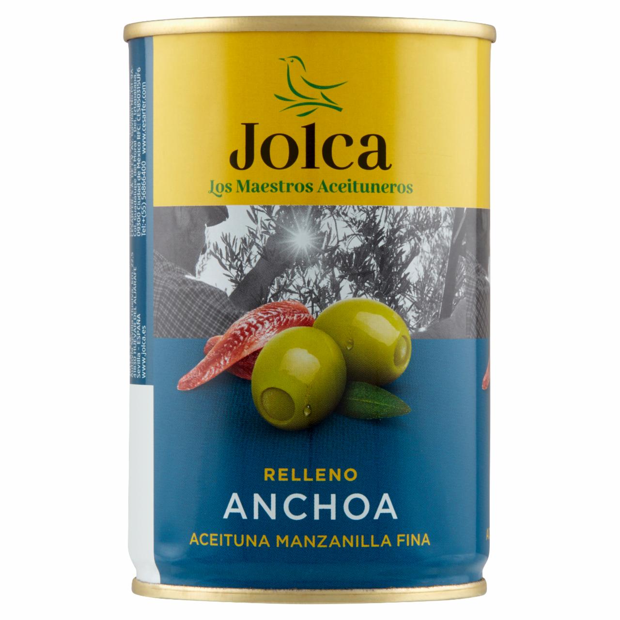 Zdjęcia - Jolca Oliwki zielone nadziewane anchois 300 g