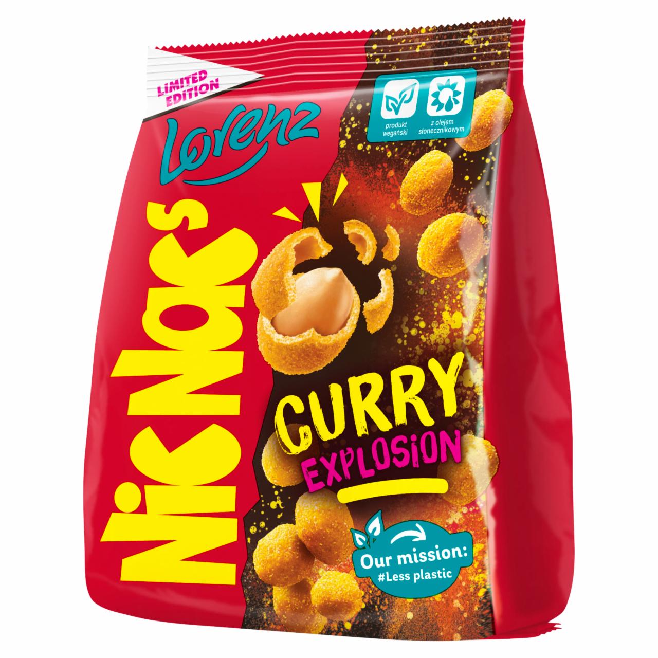 Zdjęcia - NicNac's Curry Explosion Orzeszki ziemne w chrupiącej panierce 110 g