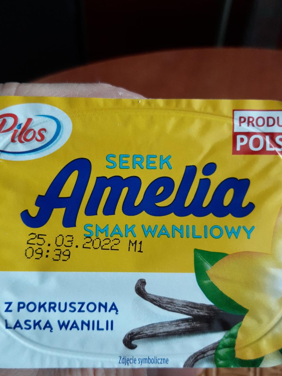 Zdjęcia - Serek Amelia smak waniliowy Pilos