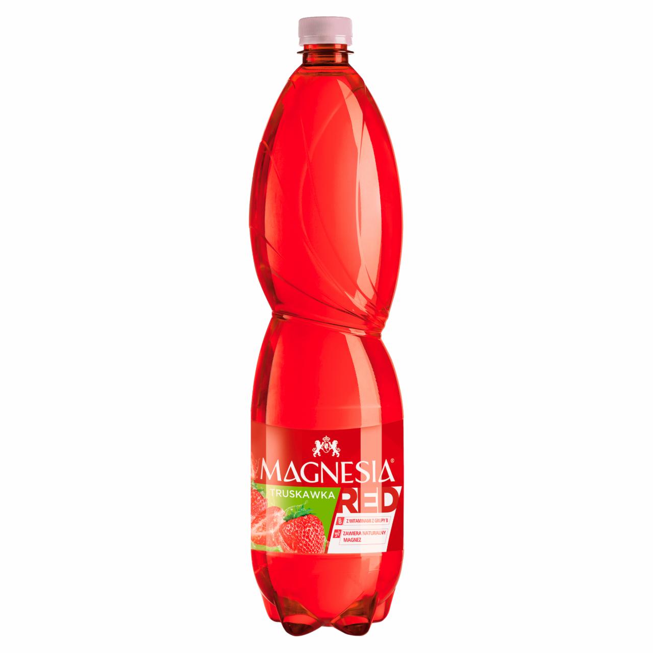 Zdjęcia - Magnesia Red Napój truskawka 1,5 l