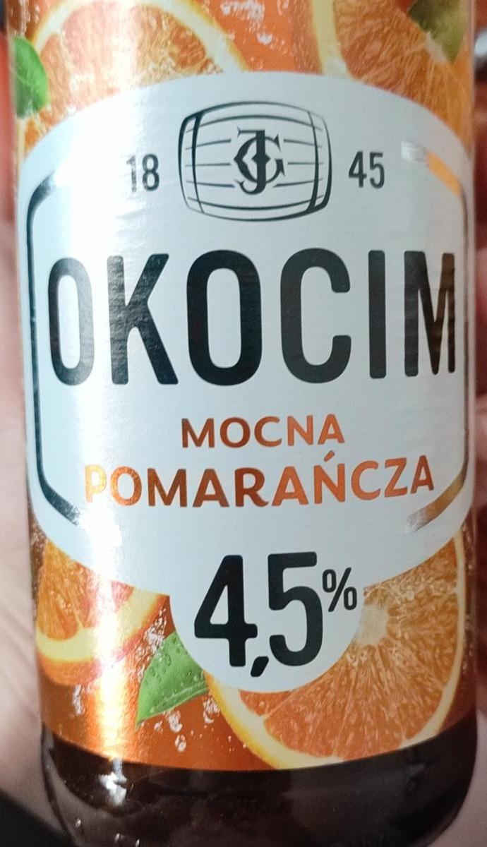 Zdjęcia - Okocim Piwo jasne mocna pomarańcza 500 ml