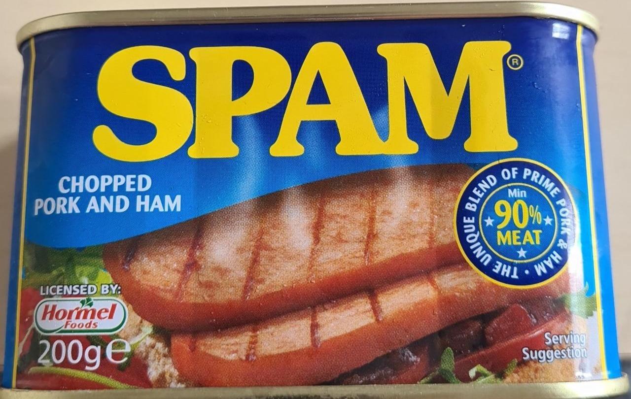 Zdjęcia - Chopped pork and ham Spam