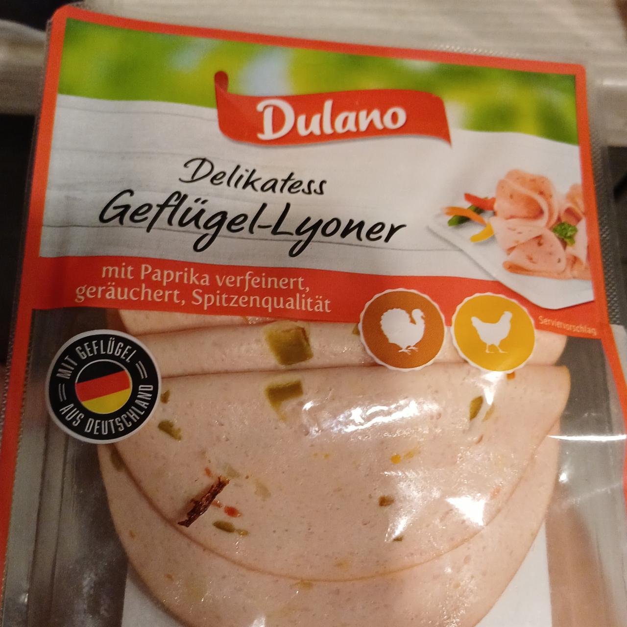 Zdjęcia - Delikates geflügel-lyoner Dulano