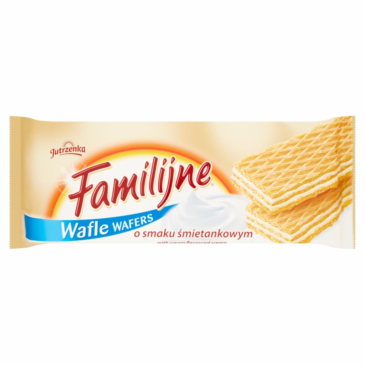 Zdjęcia - Familijne Klasyczne wafle o smaku śmietankowym 180 g