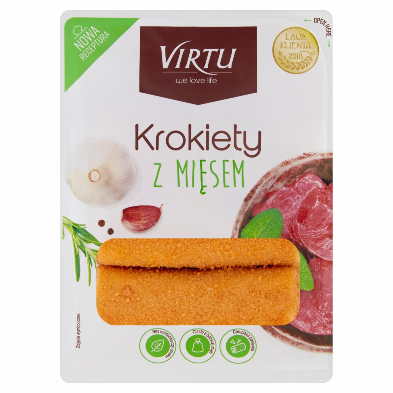 Zdjęcia - Virtu Krokiety z mięsem 1 kg