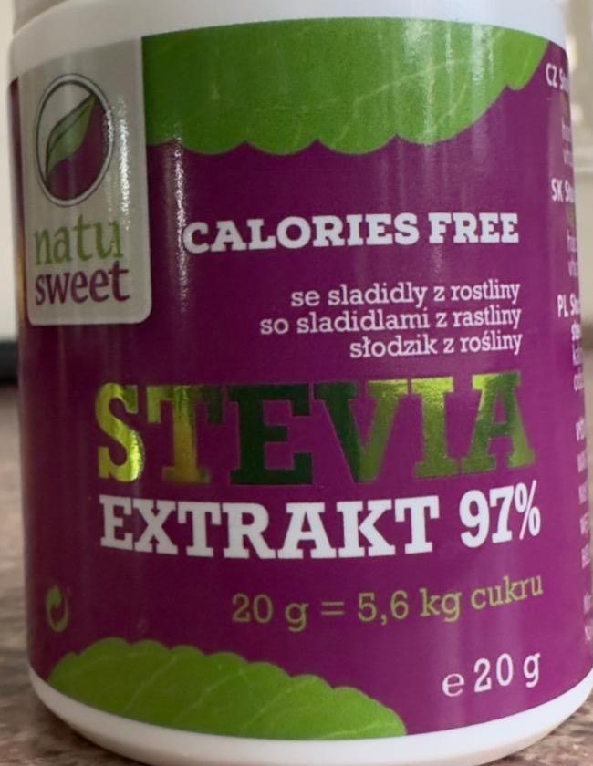 Zdjęcia - Stevia extrakt 97% Natu sweet