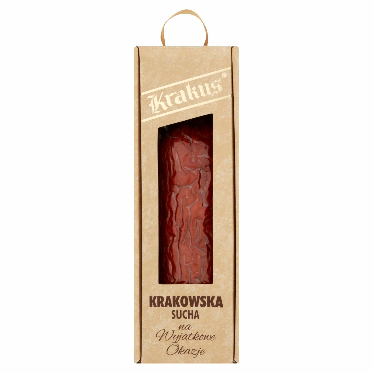 Zdjęcia - Krakus Kiełbasa Krakowska sucha 400 g