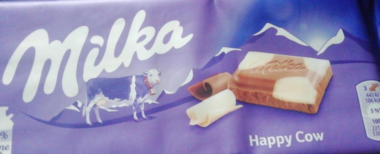 Zdjęcia - Czekolada mleczna Happy Cow Milka