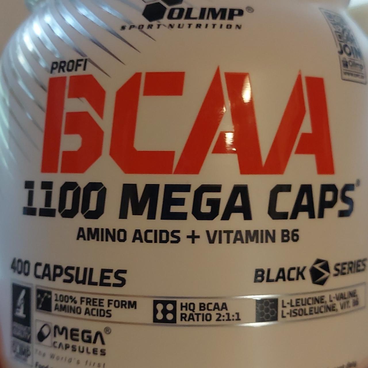 Zdjęcia - Profi BCAA 1100 Mega Caps Olimp Sport Nutrition