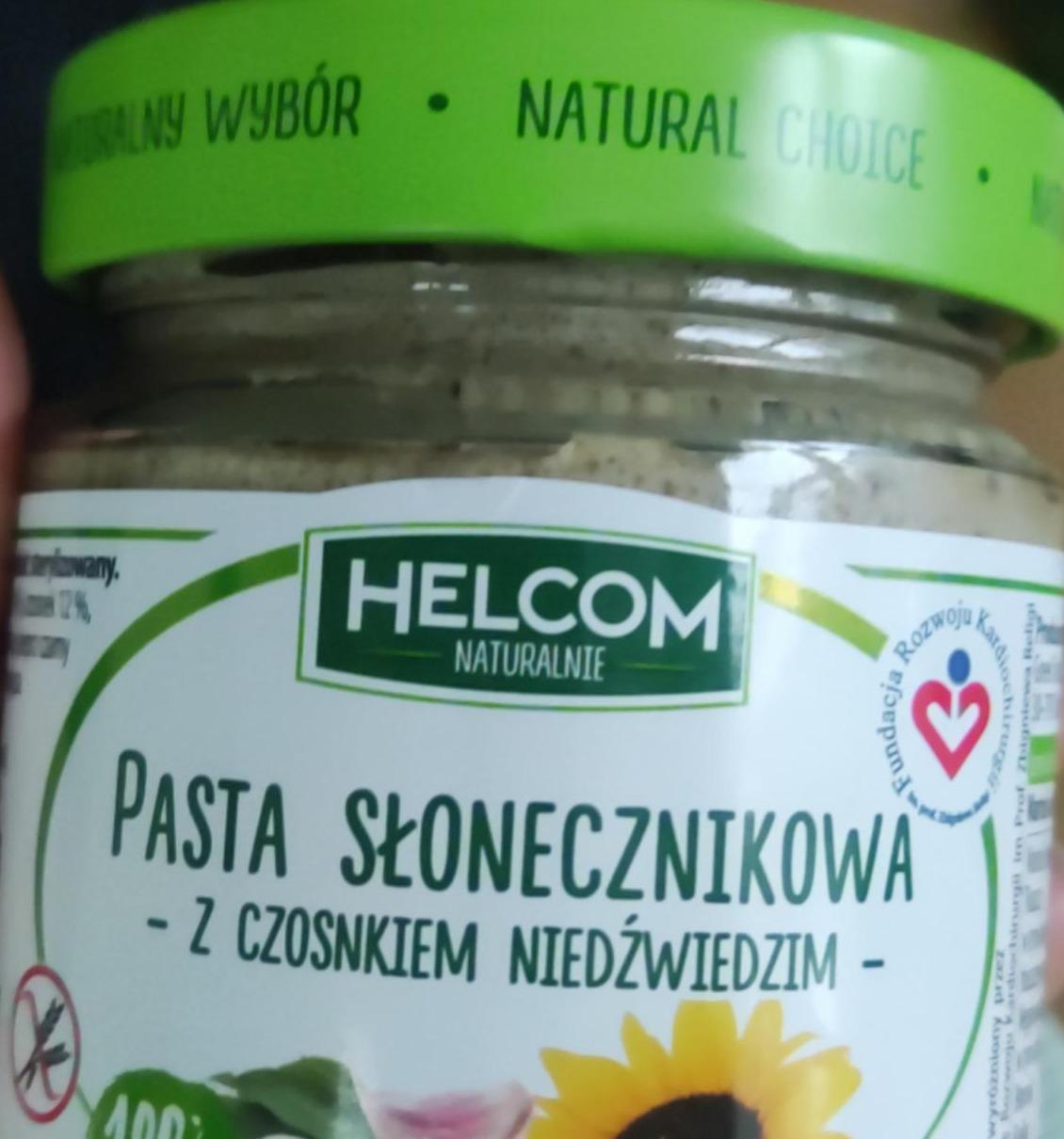 Zdjęcia - Pasta słonecznikowa z czosnkiem niedźwiedzim Helcom