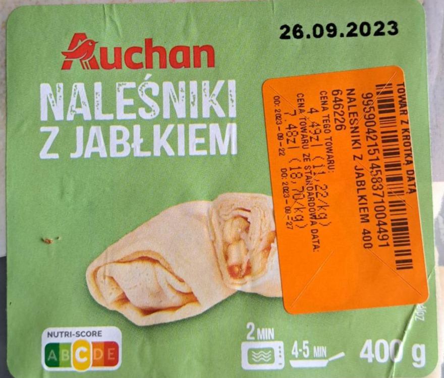 Zdjęcia - Naleśniki z Jabłkiem Auchan