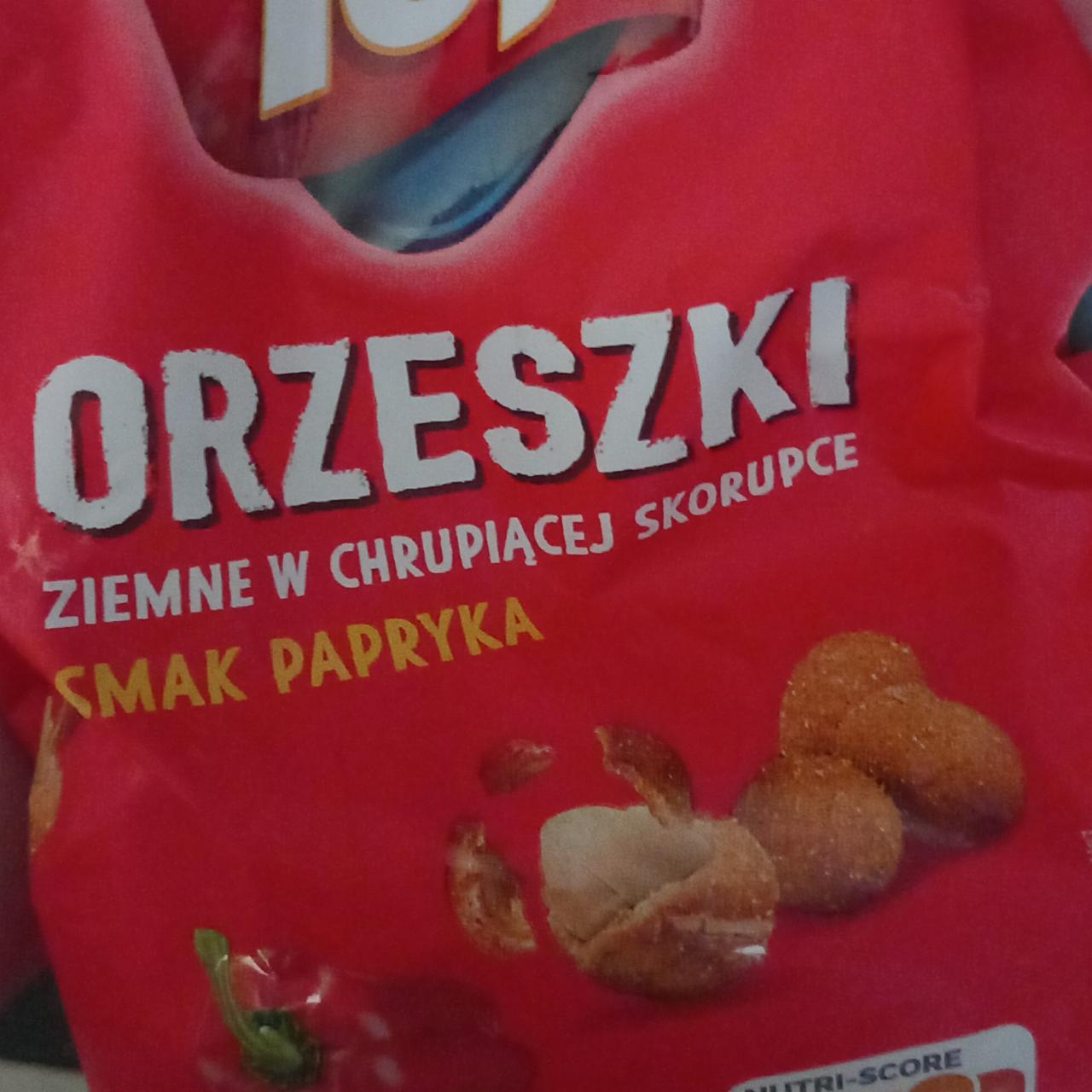 Zdjęcia - Orzeszki ziemne w chrupiącej skorupce smak papryka TOP