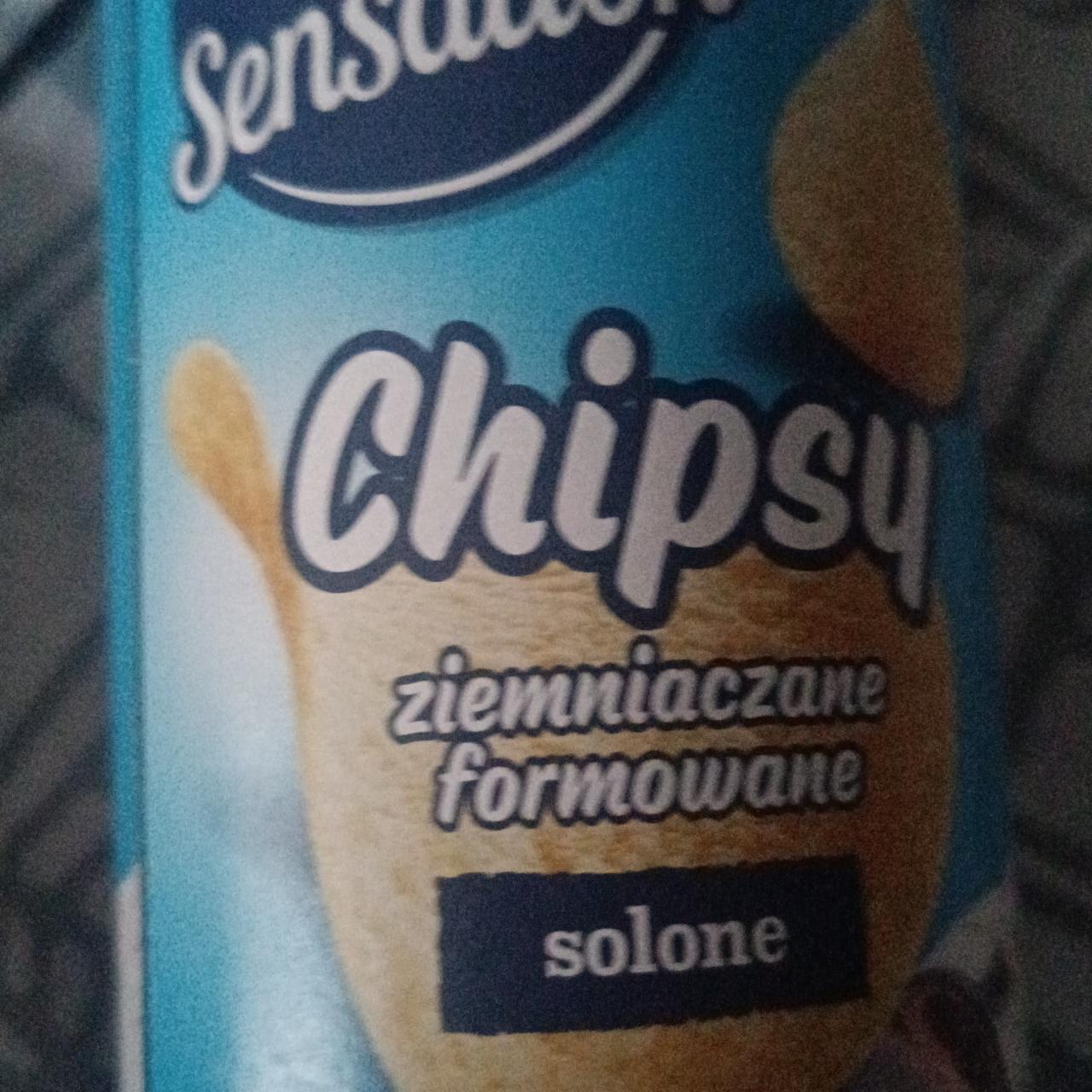 Zdjęcia - Chipsy ziemniaczane solone Sensation