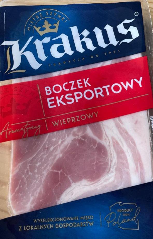 Zdjęcia - Krakus Boczek eksportowy 120 g