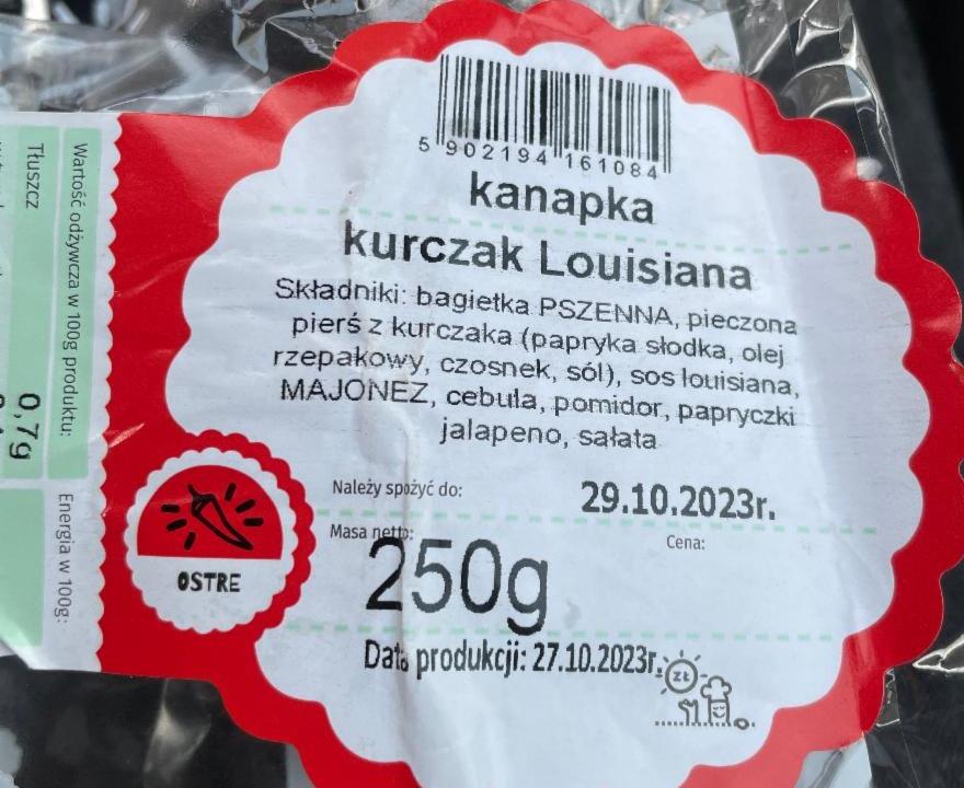 Zdjęcia - Kanapka kurczak Louisiana Ślimak