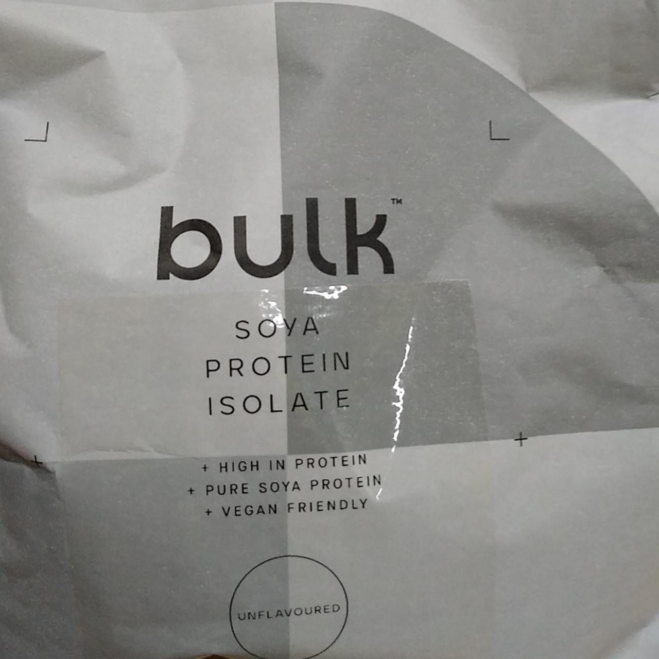 Zdjęcia - Soya protein isolate unflavoured Bulk