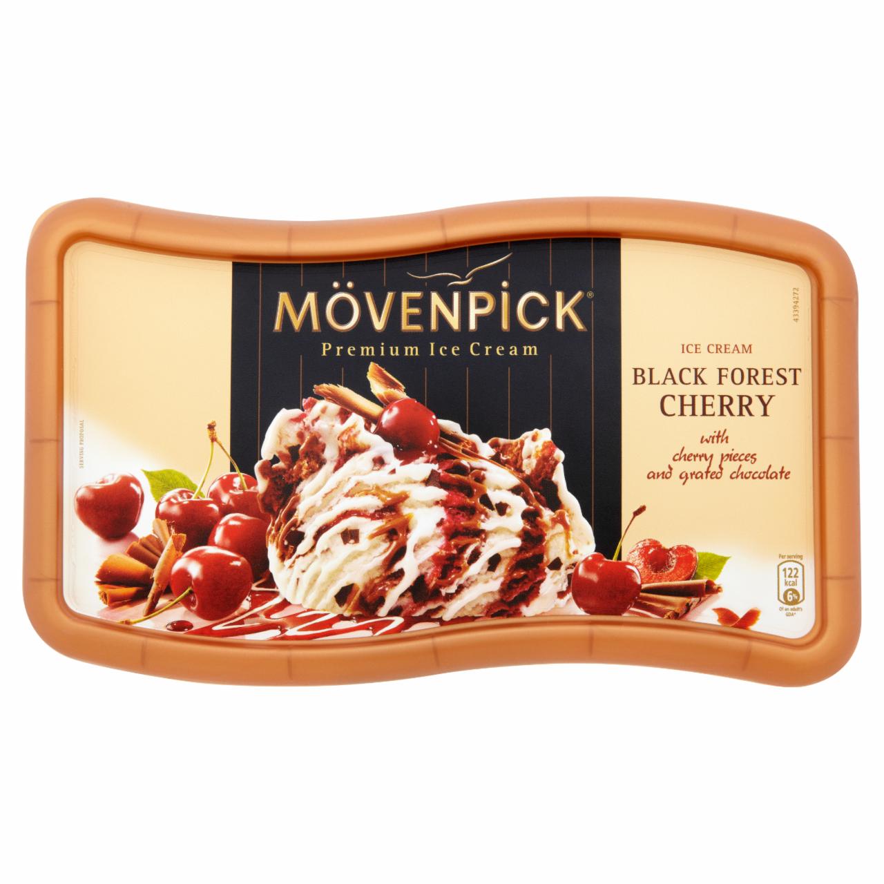 Zdjęcia - Mövenpick Lody z kawałkami wiśni i startą czekoladą 900 ml