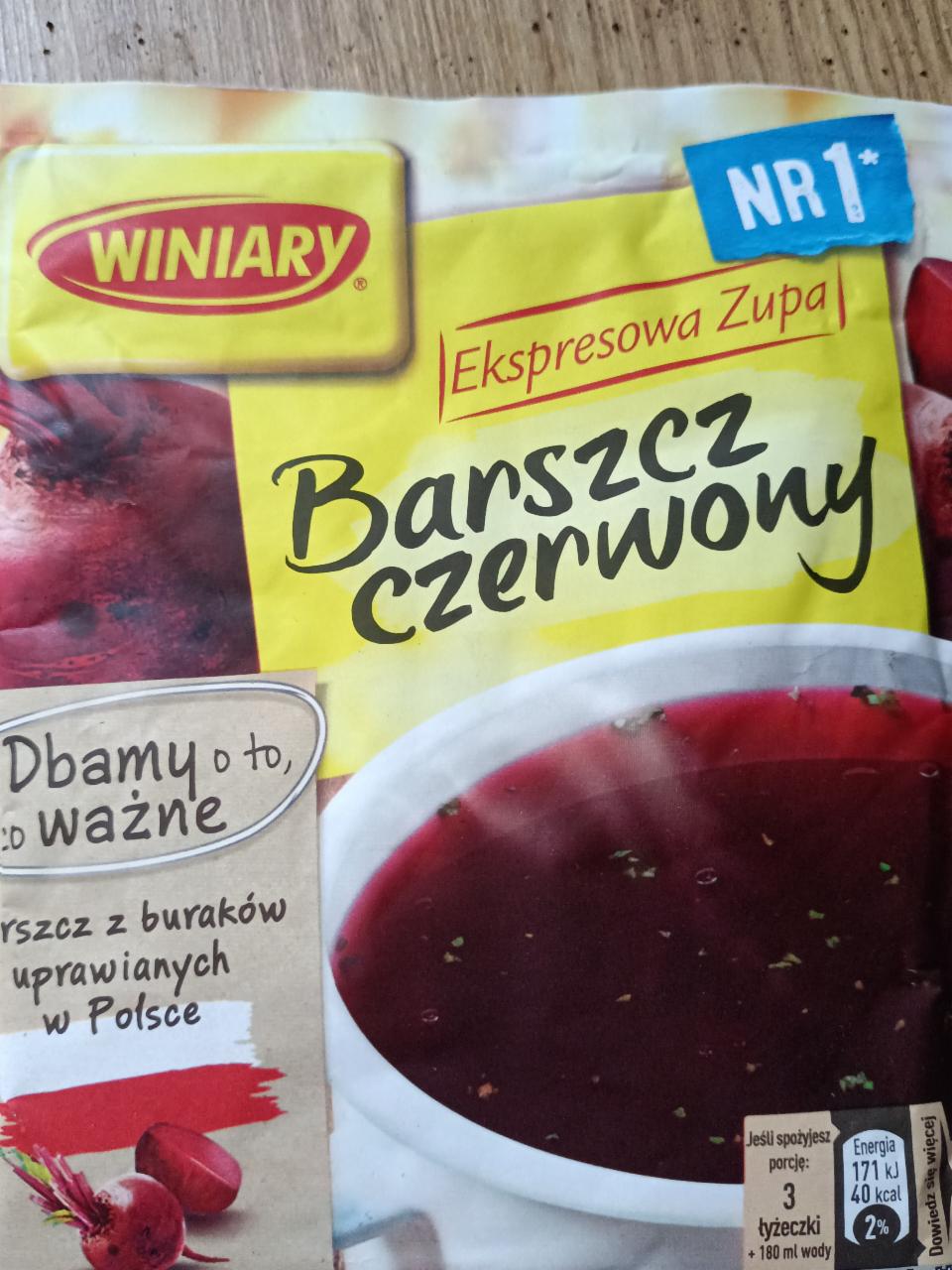 Zdjęcia - barszcz czerwony ekspresowa zupa instant Winiary