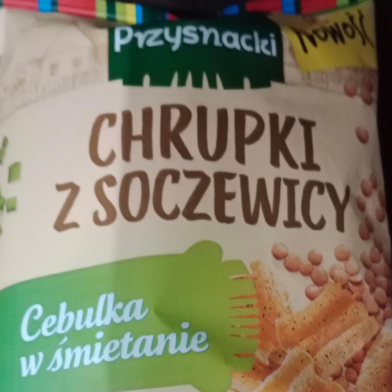 Zdjęcia - Chrupki z soczewicy cebulka w śmietanie 80 g Przysnacki