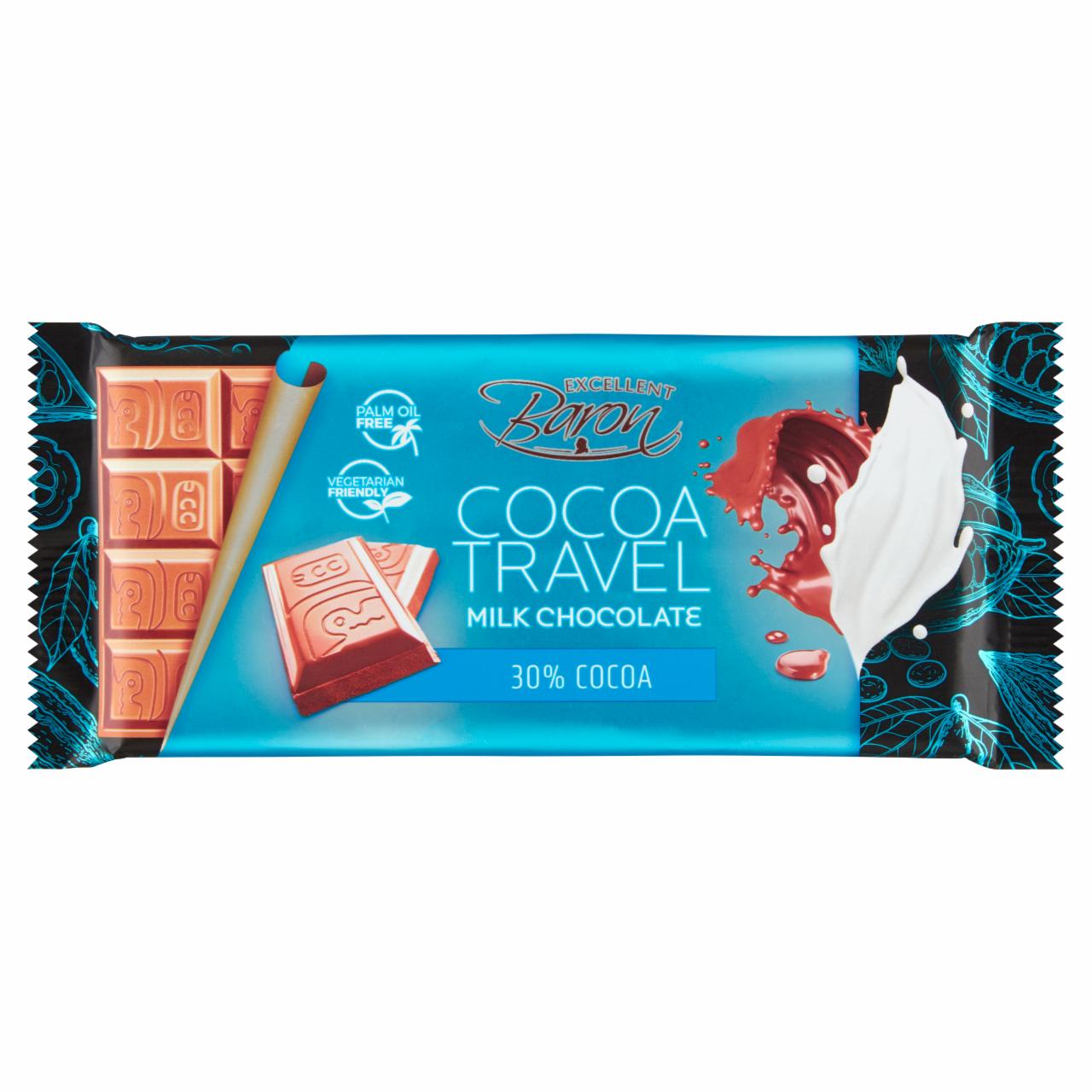 Zdjęcia - Excellent Baron Cocoa Travel Czekolada mleczna 90 g