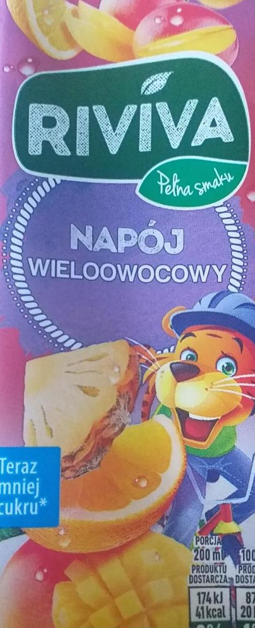 Zdjęcia - Napój Wieloowocowy Riviva