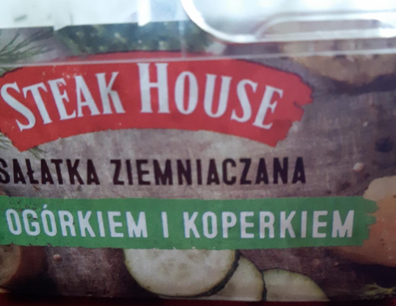 Zdjęcia - Sałatka ziemniaczana z ogórkiem i koperkiem Steak house